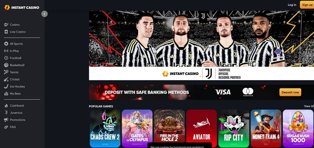 Instant Casino online casino Canada with fast play, simple design, and Canadian payment options